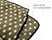 Color You Small Pet Dog Cat Puppy Kitten Soft Fleece Blanket Mat Pad Bed with Spot Design For Car, Lap, Sofa, Pet Bed, Crate, Kennel and Carrier