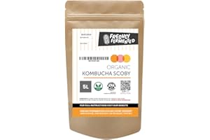 Freshly Fermented - Organic kombucha Scoby - 5L