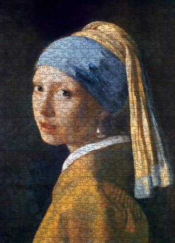 EuroGraphics Girl with A Pearl Earring by Vermeer 1000 Piece Puzzle