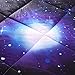 ENCOFT 3D Galaxy Comforter Sets Twin Size for Kids, Outer Space Starry Sky Universe Comforter Bedding Sets for Boy Girl,3 Piece, 1 Comforter, 2 Pillowcases (Twin, Galaxy Purple Comforter Sets)