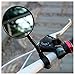 Bike Rearview Mirror, Inkach Bike Bicycle Handlebar Flexible Rear Back View Rearview Mirror Black
