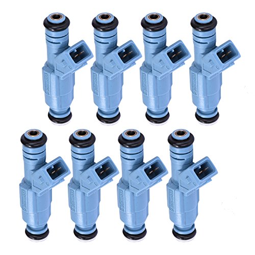 Catinbow 0280155715 8PCS Engine Fuel Injector Set for Ford Mustang Crown Victoria Taurus Chevy Mercury Grand Marquis Sable 3.0L 4.6L 5.0L - Thumbnail 5