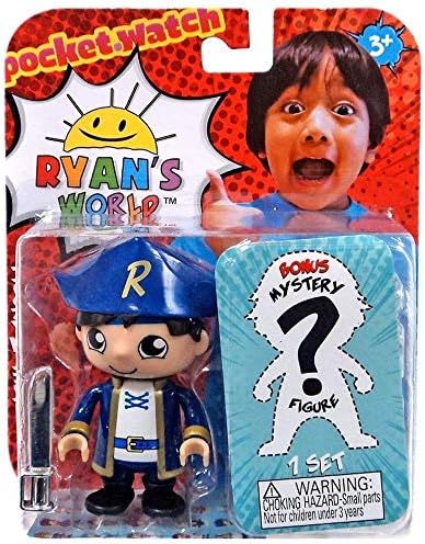 Commander Ryan & One Mystery Ryan's World Action Figure Set 3"