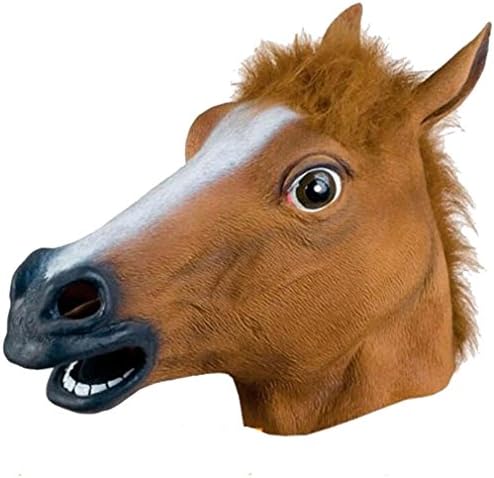Coonek 2017 New Fantastic Whimsey Costume Party Decoration Latex Mark, Halloween Mask (picture color)