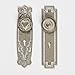 Graphic 45 Staples Shabby Chic Metal Door Plates & Knobs, 14.5x9.8x0.9 cm, Silver
