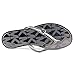 MICHAEL Michael Kors Women's Emory Flip Flop Gunmetal Metallic Sandal 8 M