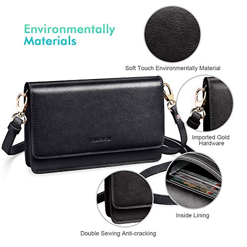 4 nuoku+Crossbody+Cellphone+Wallet+Wristlet