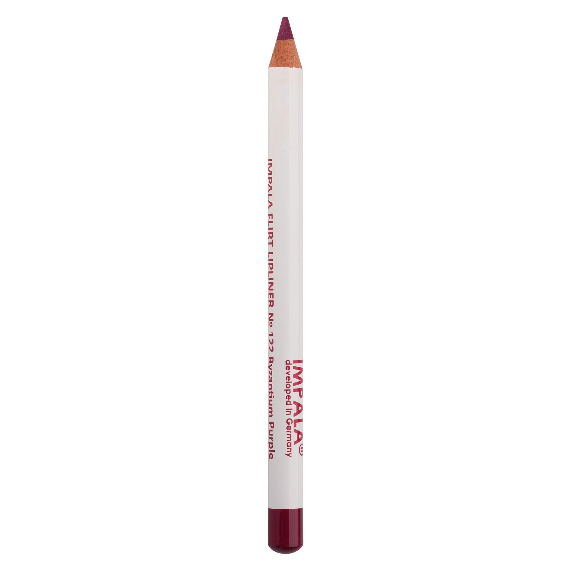 IMPALA | Lip Liner Color 122 Byzantium Purple | Long-Lasting Waterproof Creamy Lip Liner | Lip Plumping Effect | Long-Lasting Matte Lipstick, Professional Makeup