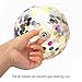 Confetti Balloons 15 Pack Latex Round Colorful Paper Balloons - 12