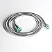 Chromed Stainless Steel Double-buckle Flexible Shower Hose Handshower Hose Replacement Shower Tube-60 Inches