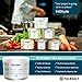 FALKSALT | Rosemary Sea Salt Flakes 2.47oz. | Gourmet Finishing Sea Salt Flakes | NON-GMO, Kosher and Halal Certified