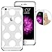 iPhone 6 Plus Case, ESR the Beat Series Protective Case Bumper[Scratch-Resistant] [Perfect Fit] Translucent Hard Back Cover with Clear Polka Dots for 5.5 inches iPhone 6 Plus (Clear Polka Dots)