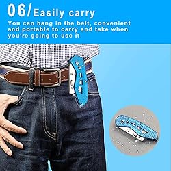 NIUTA Folding Utility Knife, box cutter Pocket