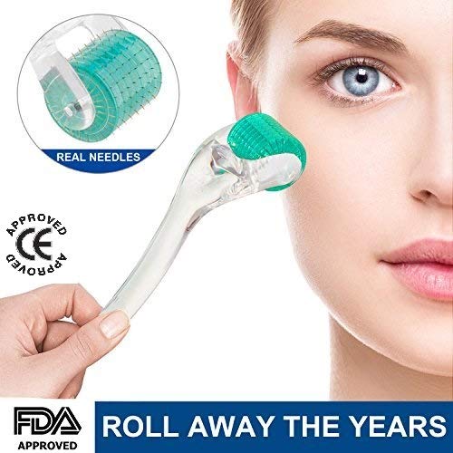 Skin Radiance Derma Rollers With REAL NEEDLES! 0.5mm, 1mm, 1.5mm & More Sizes The Only