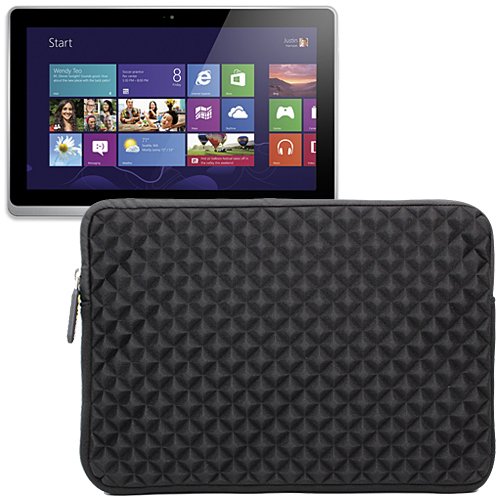 Evecase Diamond Foam Splash  Shock Resistant Neoprene Sleeve Case Bag for Acer Aspire P3 Ultrabook  116 inch U