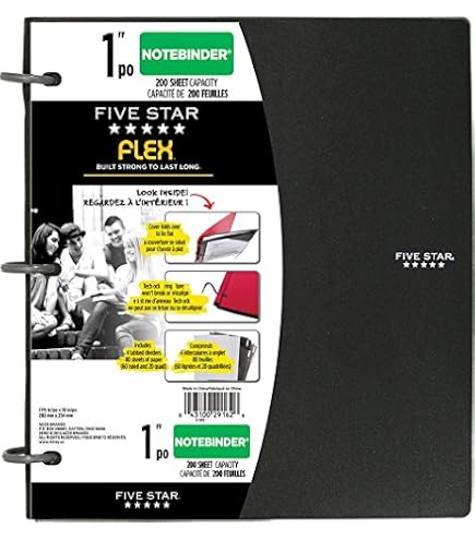 Oxford Lot 3 Intercalaires Extensibles 8 Onglets – Poches 100 Feuilles, Lettre