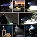 Waterproof LED Headlamp with Zoomable 3 modes 1200 Lumens light, hands-free headlight with Rechargeable batteries for biking camping hunting running rainy weather