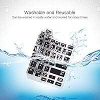 Keyboard Cover For Dell Latitude E7450 E7470 E5470 E7480 5480 5490 5491 7490 Dell Latitude 3340 340 Laptop Keyboard Protector Ultra Thin Soft Keyboard Skin Black Us Layout With Pointing Amazon Sg Electronics