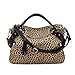 Qianle Fashion Sexy Leopard Print/ Black Bag Paillette Shoulder Bags Handbags for Women