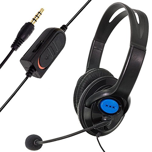 Wired Gaming Headset Headphones with Microphone for Sony PS4