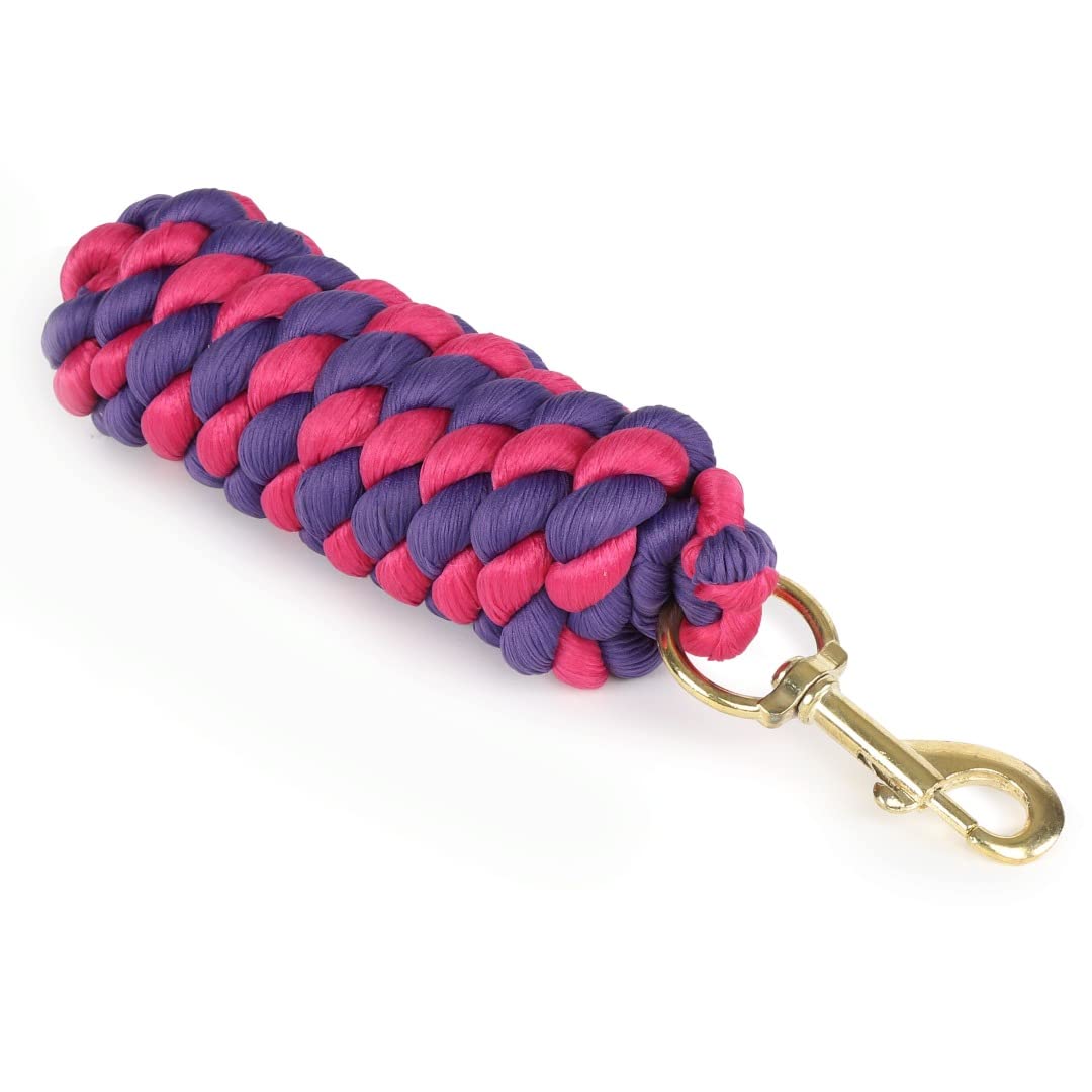 Shires Economical Lead Rope - Pink/Purple