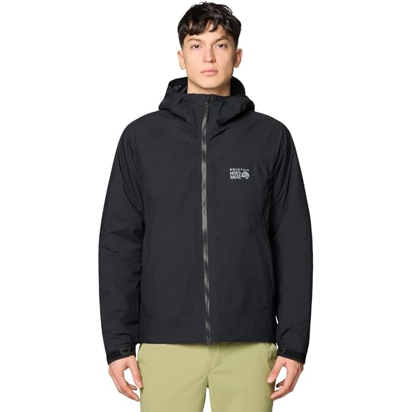 Mountain Hardwear Men's Stretch Ozonic Insulated Jacket, Black, XX
