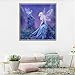 Full Drill Diamond Painting Kit, BENBO DIY 5D Fairies Girl Crystal Diamond Painting by Number Kits Cross Stitch Rhinestone Embroidery Pictures Arts Craft for Wall Sticker Home Decor, 15.8In x 15.8In