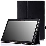MoKo Samsung Galaxy Tab S 10.5 Case - Slim Folding Cover Case for Samsung Galaxy Tab S 10.5 Inch Android Tablet, BLACK (With Smart Cover Auto Wake / Sleep)