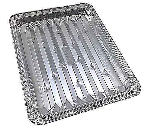 6 Handi+Foil+Disposable+Aluminum+Broiler+Cooking