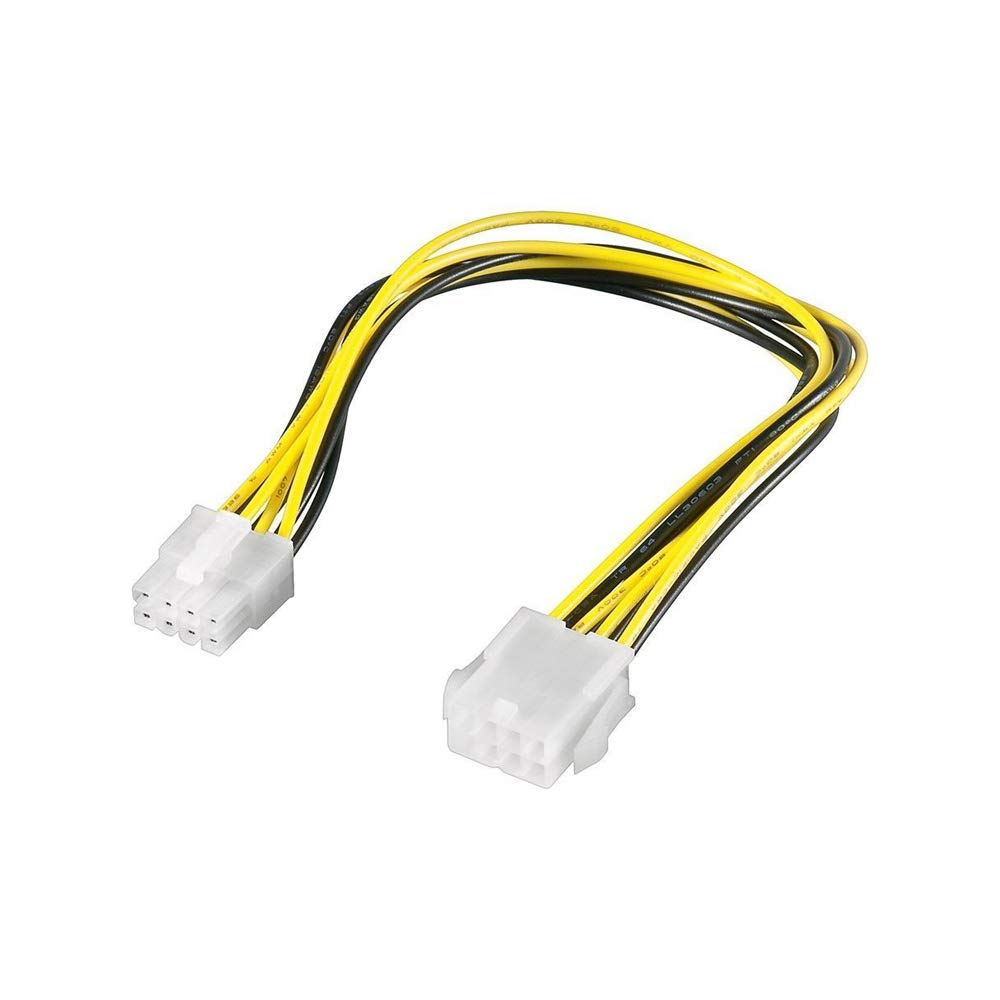 Goobay 51361 EPS PC Power Extension Cable, 8-pin