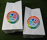 12 PJ Masks Birthday Party Favor BAGS with Stickers #7