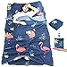 MeiLiMiYu Sleeping Bag Liner, Outdoor Travel Camping Sheet Lightweight Hotel Compact Adult Sleep Bag Sack for Hiking, Picnics, Trains, Planes, Trip (Flamingo, 47.2 x 82.7 inches)thumb 1