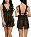 Avidlove Women Babydoll Lingerie Set Sexy Nightwear Lace Chemise