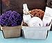One Quart Wooden Berry Baskets (8-Pack)