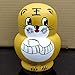 LK King&Light 10pcs Golden Tiger Russian Nesting Dolls Matryoshka Wooden Toys