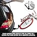 LITE-WAY 4-Bike Hitch Mounted Rack - Heavy Duty Bicycle Carrier Fit Most Sedans, Hatchbacks, Minivans, SUV (2 Inch Receiver)