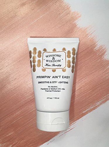 Primpin Aint Easy Straightening Balm For Hair Oz Hair