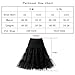 Remedios Women's 50s Vintage Petticoat Skirt Crinoline Tutu Underskirts for Women