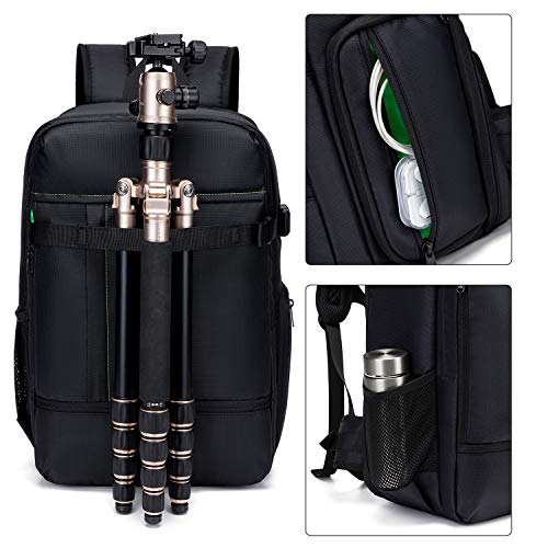 Estarer Camera Backpack Professional DSLR,Waterproof Photography Laptop