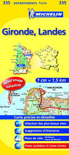 Gironde, Landes (French Edition) by Michelin (Map)