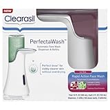 Clearasil Perfectawash Automatic Acne Treatment Face Wash Dispenser and Refills, 1 Count