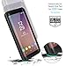 Temdan Galaxy S8 Plus Waterproof Case Rugged Built in Screen Protector with Floating Strap Shockrproof Waterproof Case for Samsung S8 Plus(6.2inch) (Black) (S8 Plus 6.2 inch)