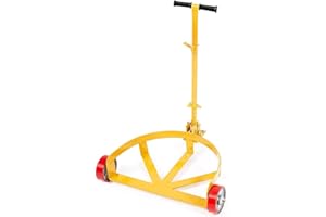 VEVOR 55 Gallon Drum Dolly, 1200 lbs Load Capacity, Barrel Dolly Cart Drum Caddy Round Dolly Steel Low Profile, Heavy Duty St