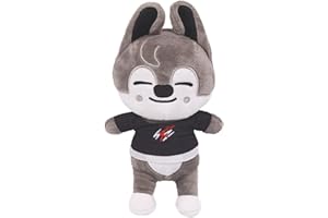 FOUMAN 8in Stray Plush Toys, Plush,Stuffed Fashion Cool Fun Character Doll Gift for Kids Fans (Wolf Chan)