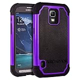 AERO ARMOR Protective Case for Samsung Galaxy S5 ACTIVE - Purple (Fits Samsung Galaxy S5 ACTIVE Only)