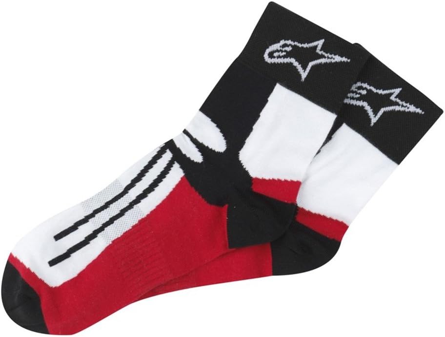 Alpinestars Sports Motorbike Motorcycle Racing Socks Short L/XL