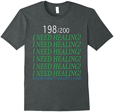 Mens I Need Healing Player Has Left a game T-shirt XL Dark Heather