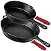 Cast Iron Skillet Set - 8