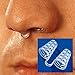 Snore Stopper Solution - Anti Snoring Nose Vents - Set of 4 Nasal Dilators - Natural Stop Snoring Devices - Reduce Snoring - Flexible, Hygienic, Easy to Use - Home and Travel Sleep Aid - Multiple Size