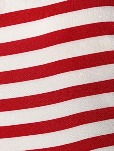 Women's USA American Flag Dress,Todaies Women Vintage Sleeveless Dress 4th July Independence Day Dresses Evening Party Prom Swing Dress 2018 (L, Navy)